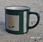 dark green mug