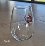 szklanka z nadrukiem