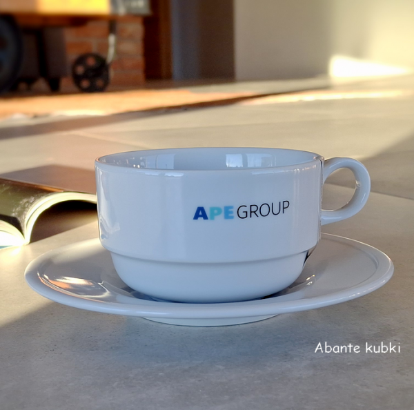 filiżanka z nadrukiem