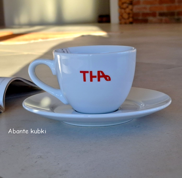 filiżanka z nadrukiem