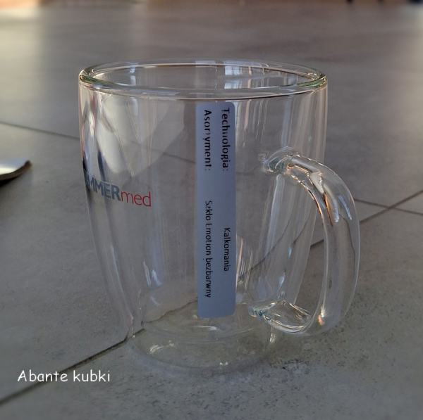 kubek szklany
