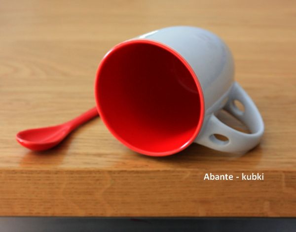 kubki z łyżeczką