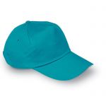 Turkusowa czapka baseballowa