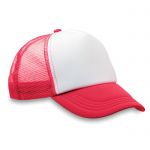 Czerwona czapka baseballowa