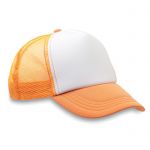 Pomarańczowa czapka baseballowa