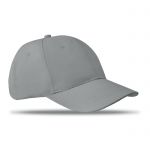 Szara czapka baseballowa