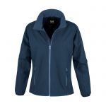 Granatowy softshell printable