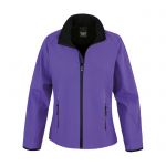 Fioletowy softshell printable