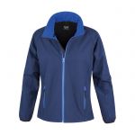 Niebieski softshell printable