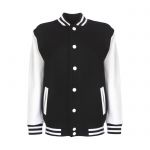 Dziecięca kurtka Varsity Negro/Blanco