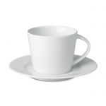 Kubek cappuccino z talerzykiem