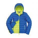 Hooded Jacket Female Niebieski