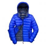 Hooded Jacket Female Niebieski