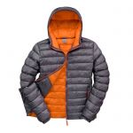 Hooded Jacket Male Szary