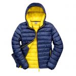 Hooded Jacket Male Granatowy