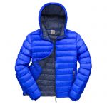 Hooded Jacket Male Niebieski