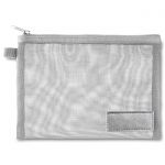 Srebrna kosmetyczka podróżna