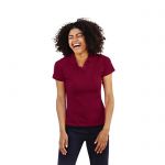 Koszulka polo damska Burgundy