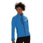 Niebieska kurtka damska Softshell