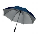 Granatowy parasol