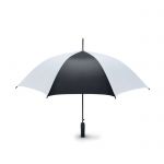 Czarny parasol sztormowy