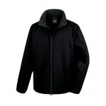 Czarny softshell printable