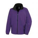 Fioletowy softshell printable
