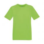 Limonkowy t-shirt Performance