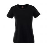 Czarny t-shirt damski