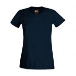 Granatowy t-shirt damski