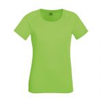 Limonkowy t-shirt damski