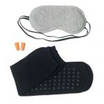 Czarny zestaw podróżny