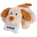 piesek pluszowy z logo